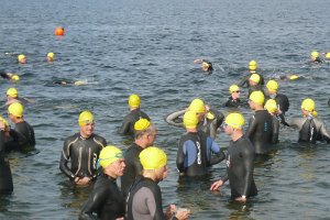 018 Wasser verlassen zum Start